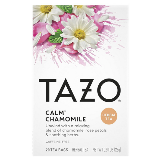 Tazo Herbal Infusion TeaCalm Chamomile 20 Count