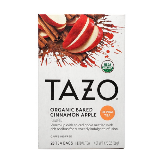 Tazo Organic Baked Cinnamon Apple Tea, 20 ct