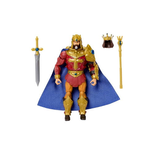 Masters of the Universe Masterverse New Eternia King Randor 7-Inch Figure, 30 Articulations