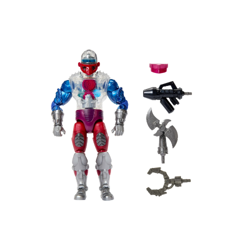 Masters of the Universe Masterverse New Eternia Roboto 7-Inch Figure,30 Articulations