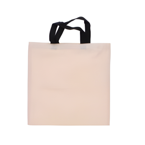 IMAGE N 100% COTTON TOTE BAG W/ BLACK