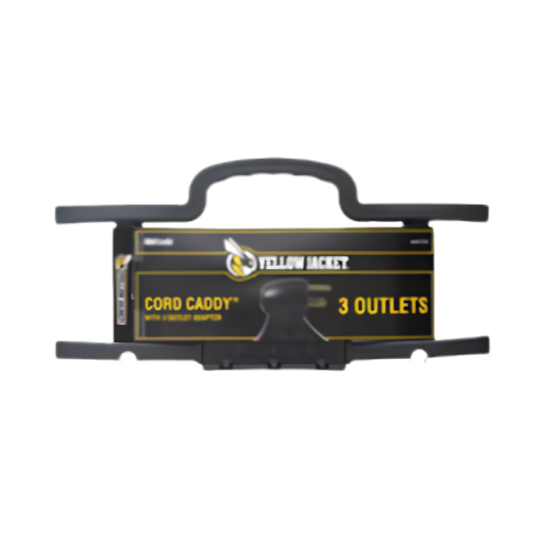 WOODS YELLOW JACKET CORD CADDY with 3 outlets