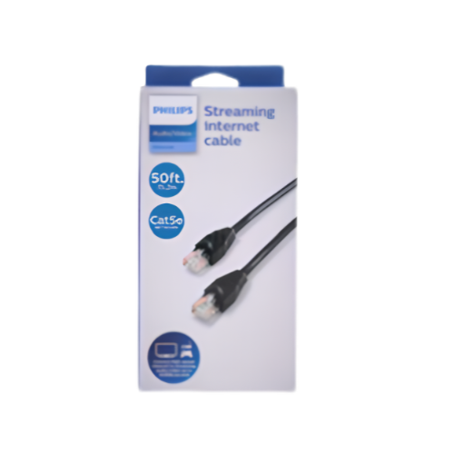 Philips 50ft Cat5e Ethernet Streaming Cable