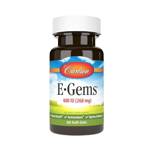Carlson E-Gems 400 IU – 60 Soft Gels