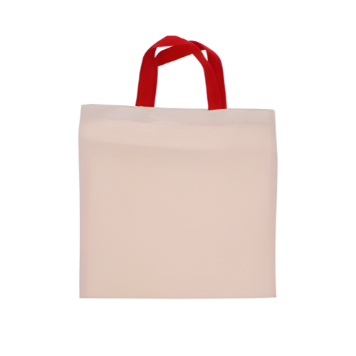 IMAGE N 100% COTTON TOTE BAG W/ RED
