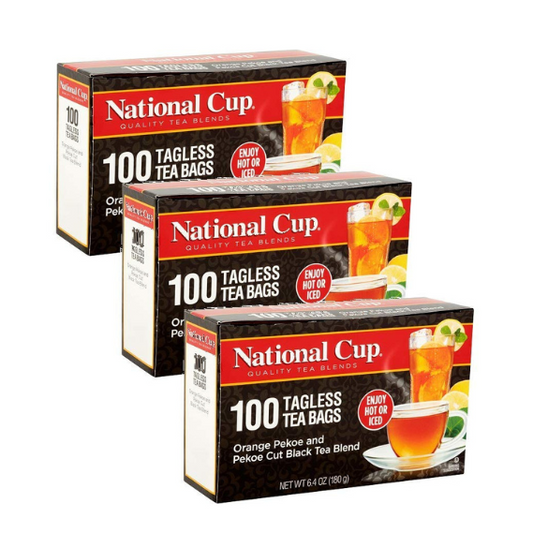 National Cup 100 ct, Pack of 3
