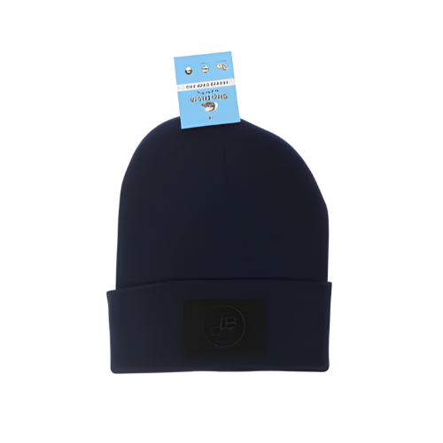 JOHN BOY SLAP PATCH BEANIE - NAVY