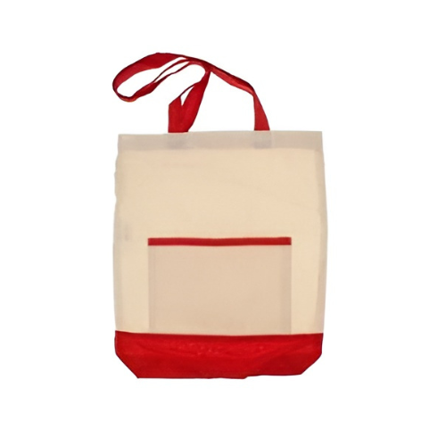 VITRONIC 100% COTTON TOTE BAG - RED
