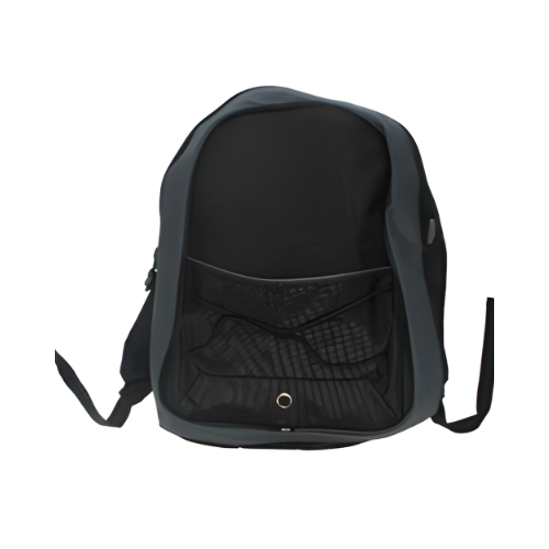17" X 12.5" BACKPACK - GRAY/BLACK