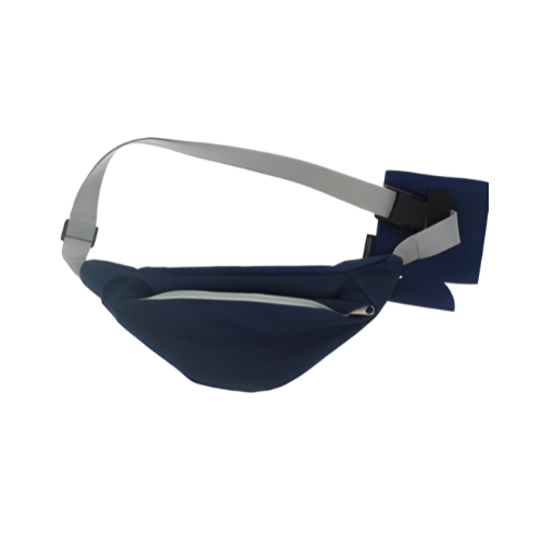 KOOZIE FANNY PACK W/ 12OZ CAN COOLER - NAVY