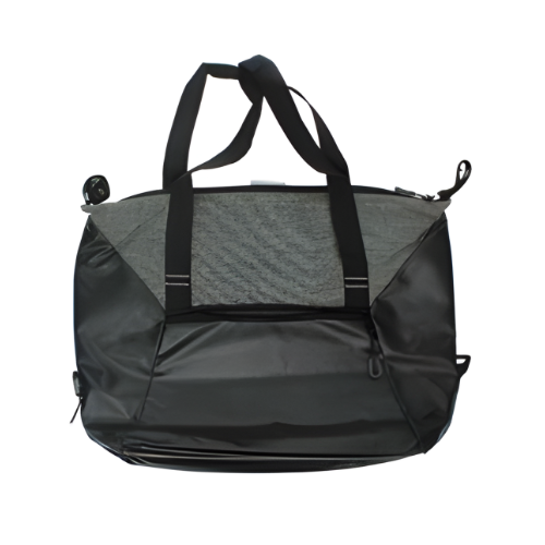 KOOZIE 18.5" X 13.5" COOLER TOTE - GRAY/BLACK