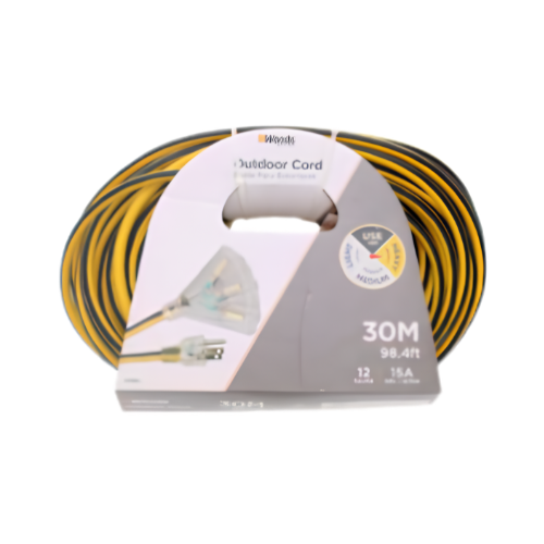 WOODS 12/3 98.4' HEAVY DUTY OUTDOOR CORD