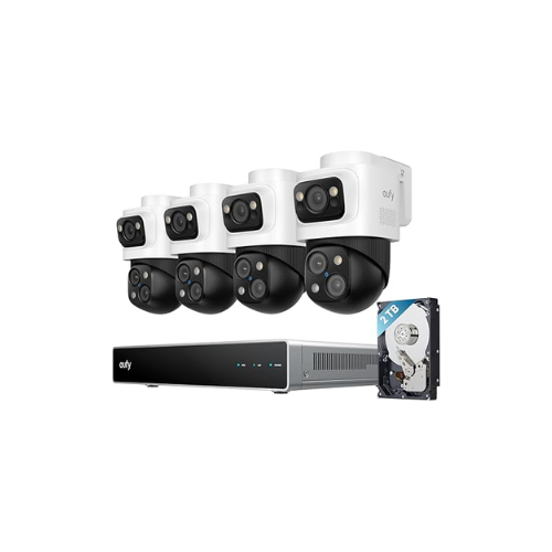 eufy Security Bullet PTZ CrossCam – 4K Home Security Camera System