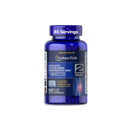 Puritan’s Pride Glucosamine Chondroitin 160 Tablets (80 servings)