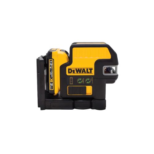 DeWalt 12V MAX Lithium-Ion 100 ft. Green Self-Leveling 2-Spot and Cross Line Laser