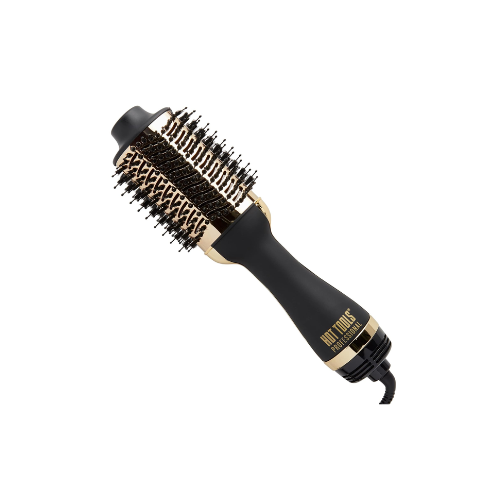 HOT TOOLS Hair Dryer Brush – 24K Gold One-Step Volumizer