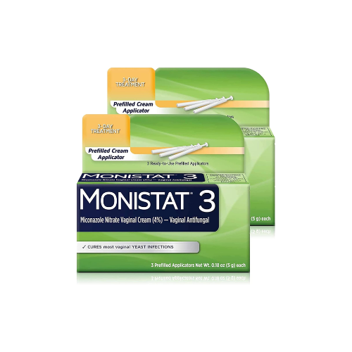 Monistat Yeast Infection 3 Day Treatment – 2 Pack for Women