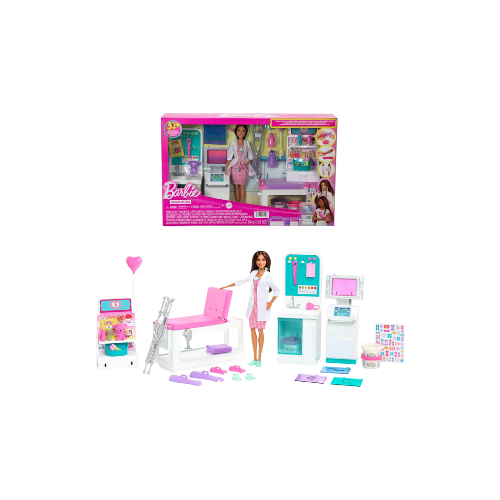 Barbie Careers Playset 30+ Accessories Including Molds & Dough for Bandages